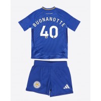 Dječji Nogometni Dres Leicester City Facundo Buonanotte #40 Domaci 2024-25 Kratak Rukav (+ Kratke hlače)